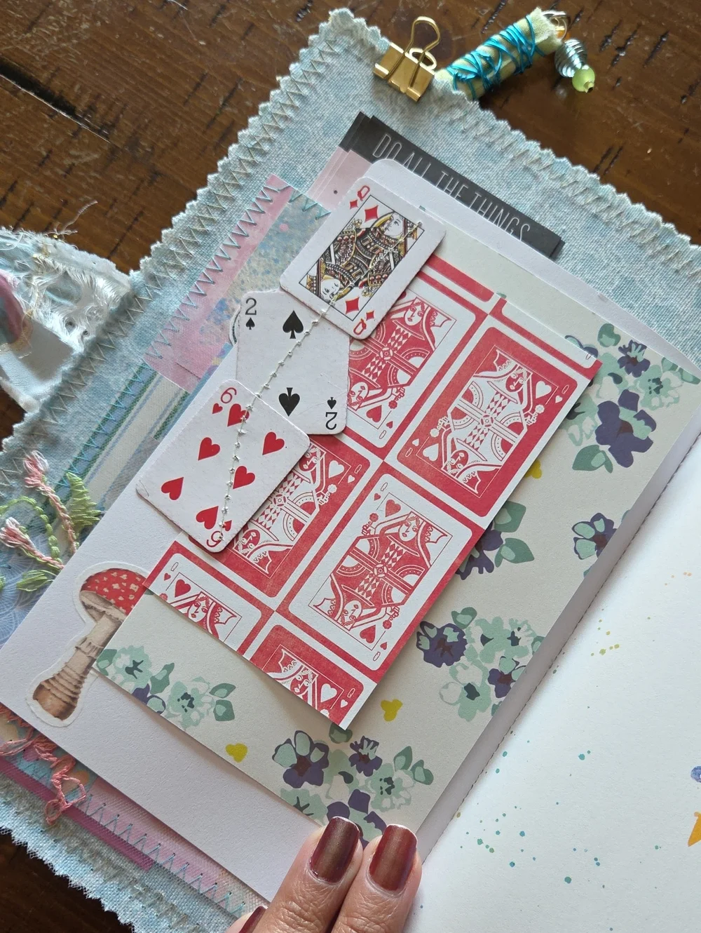 Alice In Wonderland Themed Junk Journal